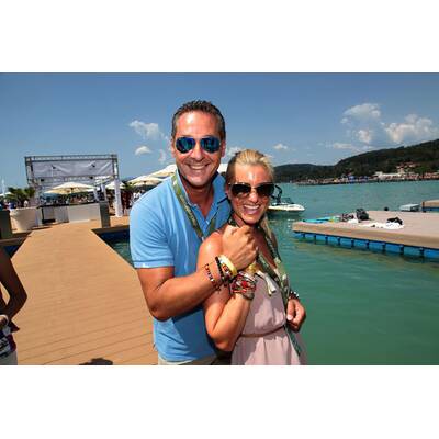 HC Strache und seine schöne Andrea