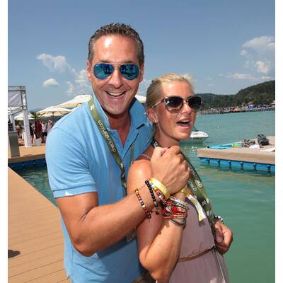 HC Strache und seine schöne Andrea