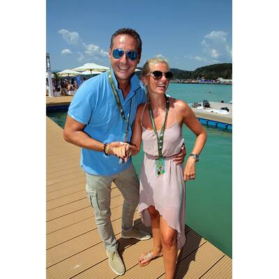 HC Strache und seine schöne Andrea