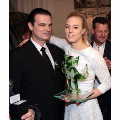 Larissas Empfang im Rathaus