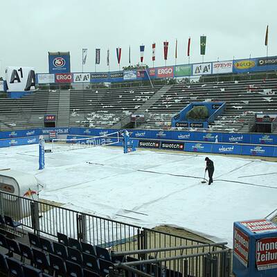 Klagenfurter Volleyball-Event fällt ins Wasser