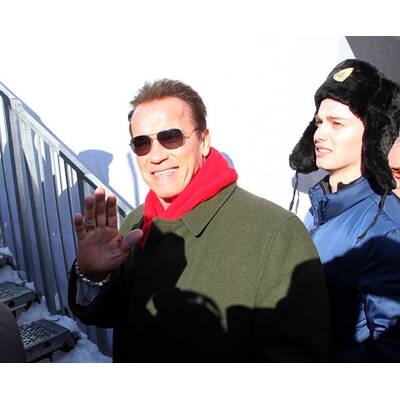 Kitzbühel im Arnie-Fieber