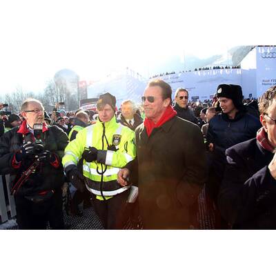 Kitzbühel im Arnie-Fieber