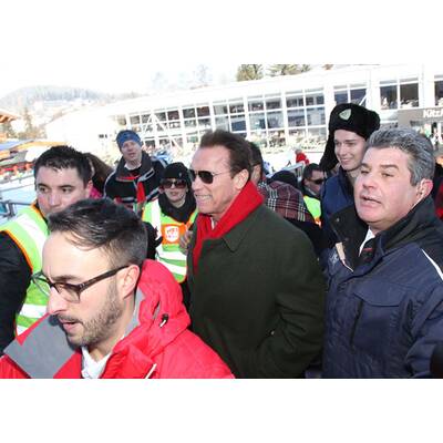Kitzbühel im Arnie-Fieber