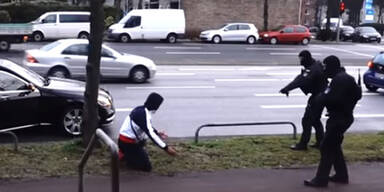 Gangster-Rapper auf Stra&szlig;e verhaftet