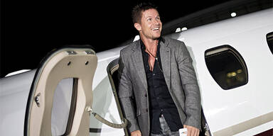 Felix Baumgartner wieder daheim 