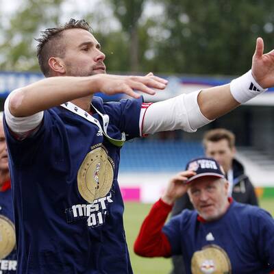 So feierten Bullen den Meistertitel