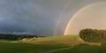 Regen und Gewitter - aber zwischendurch Sonne