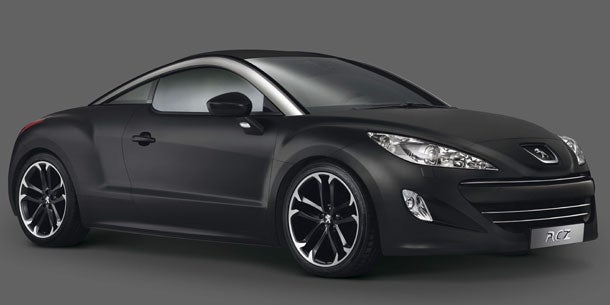 Rassiges Sondermodell RCZ Asphalt startet