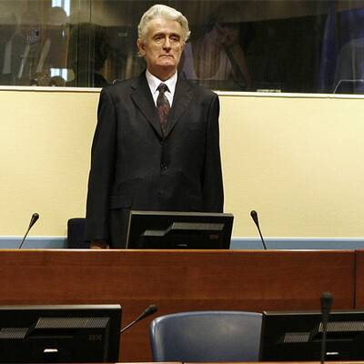 Karadzic vor dem UNO-Richter