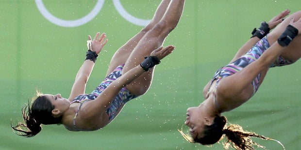 Sex-Zwist bei Turmspringerinnen