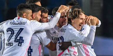 1:0 - Real jubelt &uuml;ber Kampfsieg gegen Bergamo