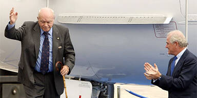 Real-Jet ist fliegende Rostschüssel