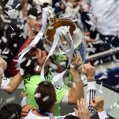  So jubelte Real über CL-Triumph