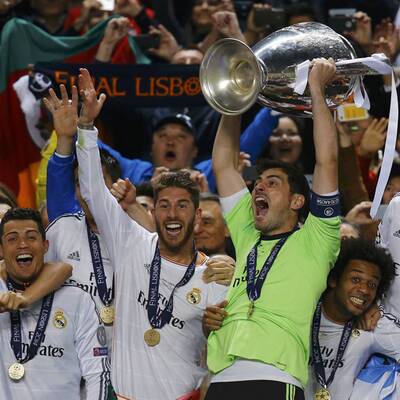  So jubelte Real über CL-Triumph