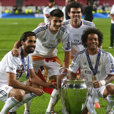 So jubelte Real über CL-Triumph