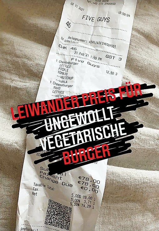 Mogelpackung: Kein Fleisch im Five-Guys-Burger