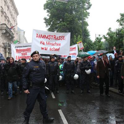 Anti-Moschee Demonstration