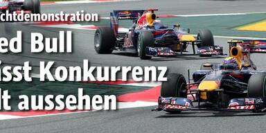 Red Bull lässt Konkurrenz alt aussehen