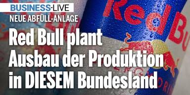 Red Bull plant Ausbau der Produktion in DIESEM Bundesland
