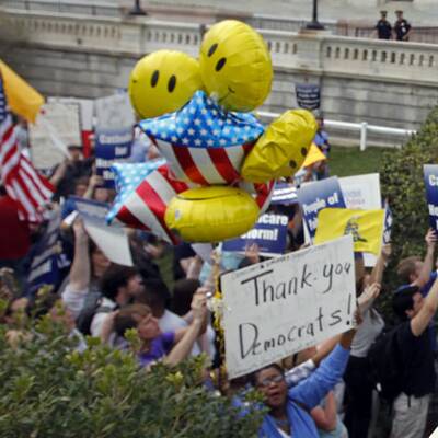 Proteste gegen Gesundheitsreform