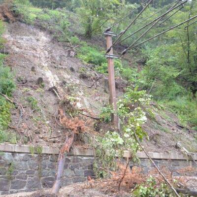 Hochwasser in Brixen im Thale 