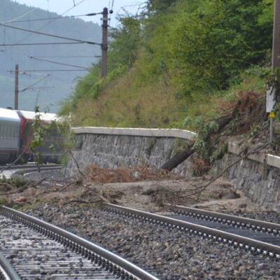Hochwasser in Brixen im Thale 