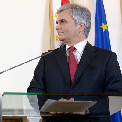 Michael Spindelegger (ÖVP), Werner Faymann (SPÖ)