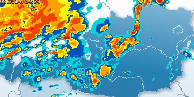 Unwetterwarnung in ganz Österreich