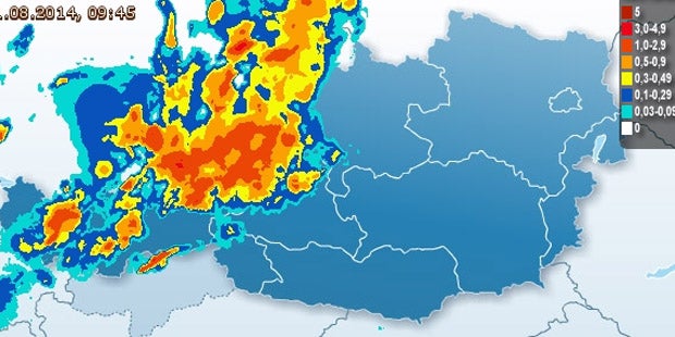 Sommer ade! Jetzt kommt Wetter-Walze