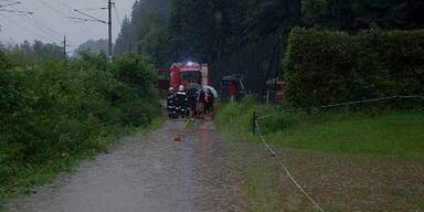 Unwetter bringen Überflutungen