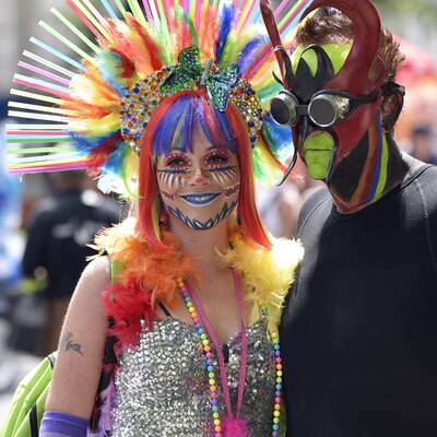 Die besten Fotos der Regenbogenparade