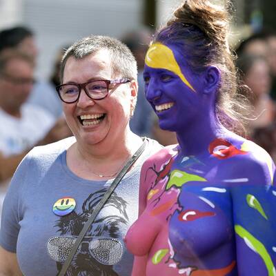 Die besten Fotos der Regenbogenparade