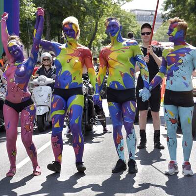 Die besten Fotos der Regenbogenparade
