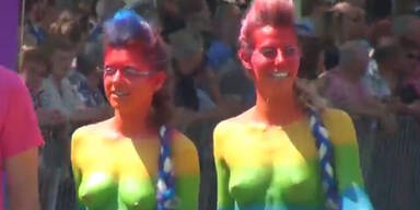 So schrill war die Regenbogen-Parade
