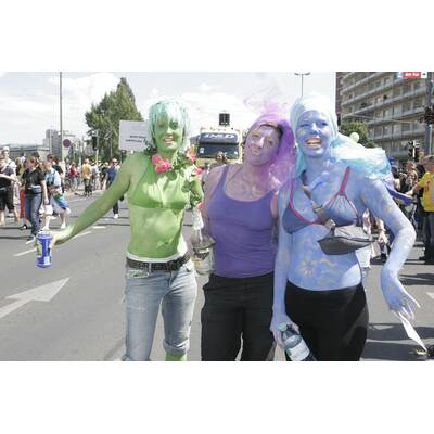 Tausende feiern Homosexuellen- und Transgender-Demo.