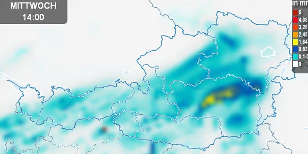 Tief Wilma bringt Polarluft nach Österreich