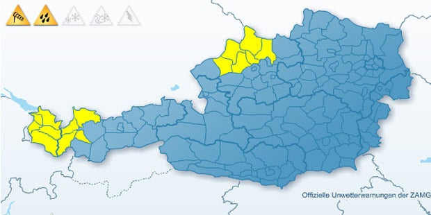 Jetzt regnet es 24 Stunden durchgehend