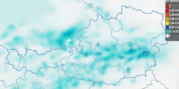 Jetzt rollt der große Regen an