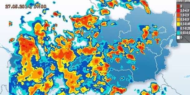 Wieder schwere Hagel- Unwetter in Österreich