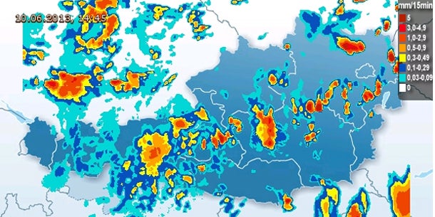 Wieder Unwetter über Österreich