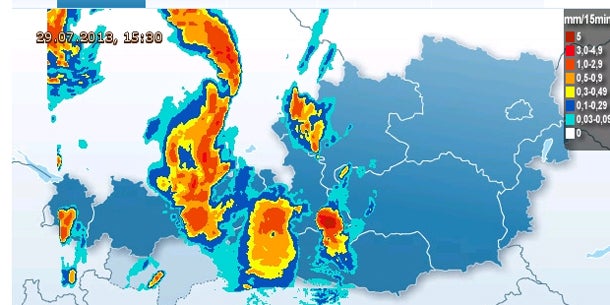 Sommer extrem: Hitze und Gewitter