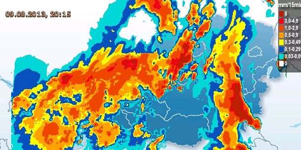 Unwetter überrollen Österreich