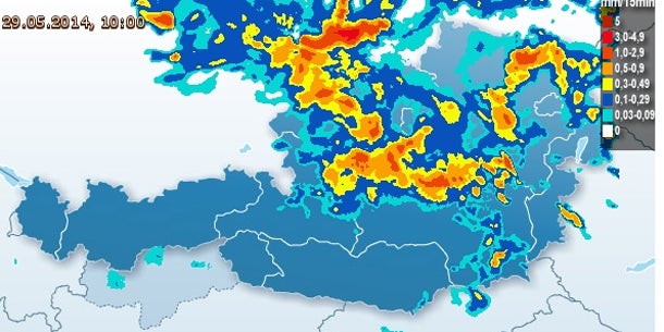 Hochwasser-Alarm auch am Feiertag
