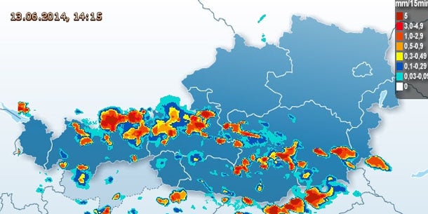 Nach Hitze: Heftige Gewitter im Westen
