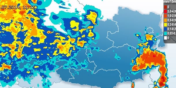 Kältewelle brachte sogar Schneefall