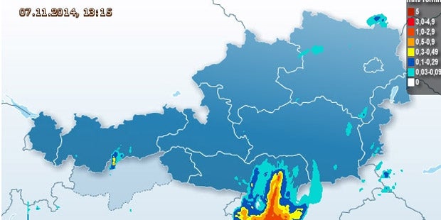 Jetzt kommt die Regen-Walze