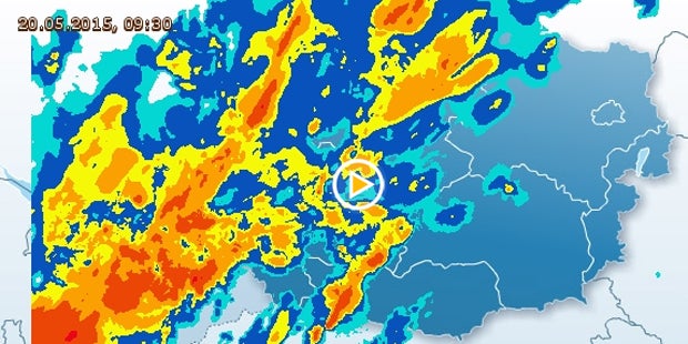 Winter mitten im Mai