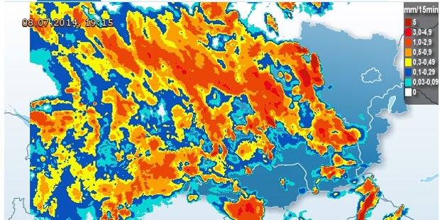 Heute so kalt wie zu Weihnachten