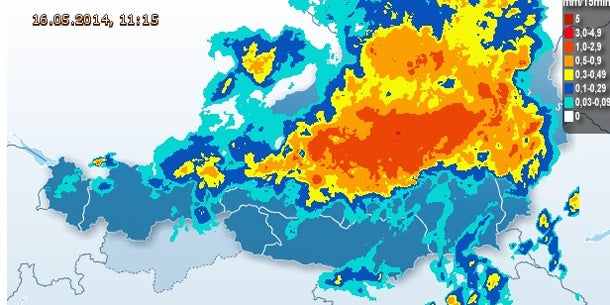 Dauerregen bringt Hochwasser